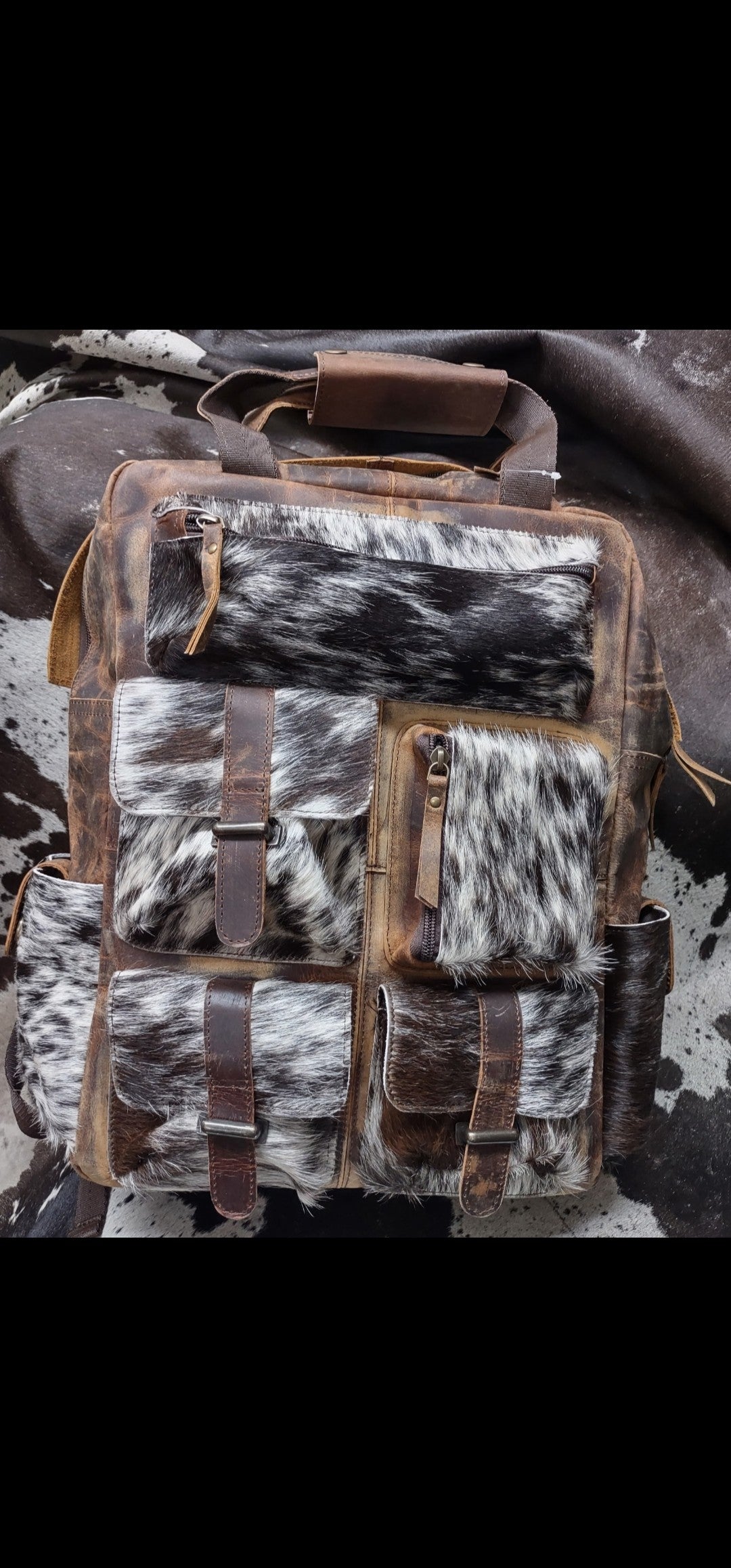 Leather Backpack