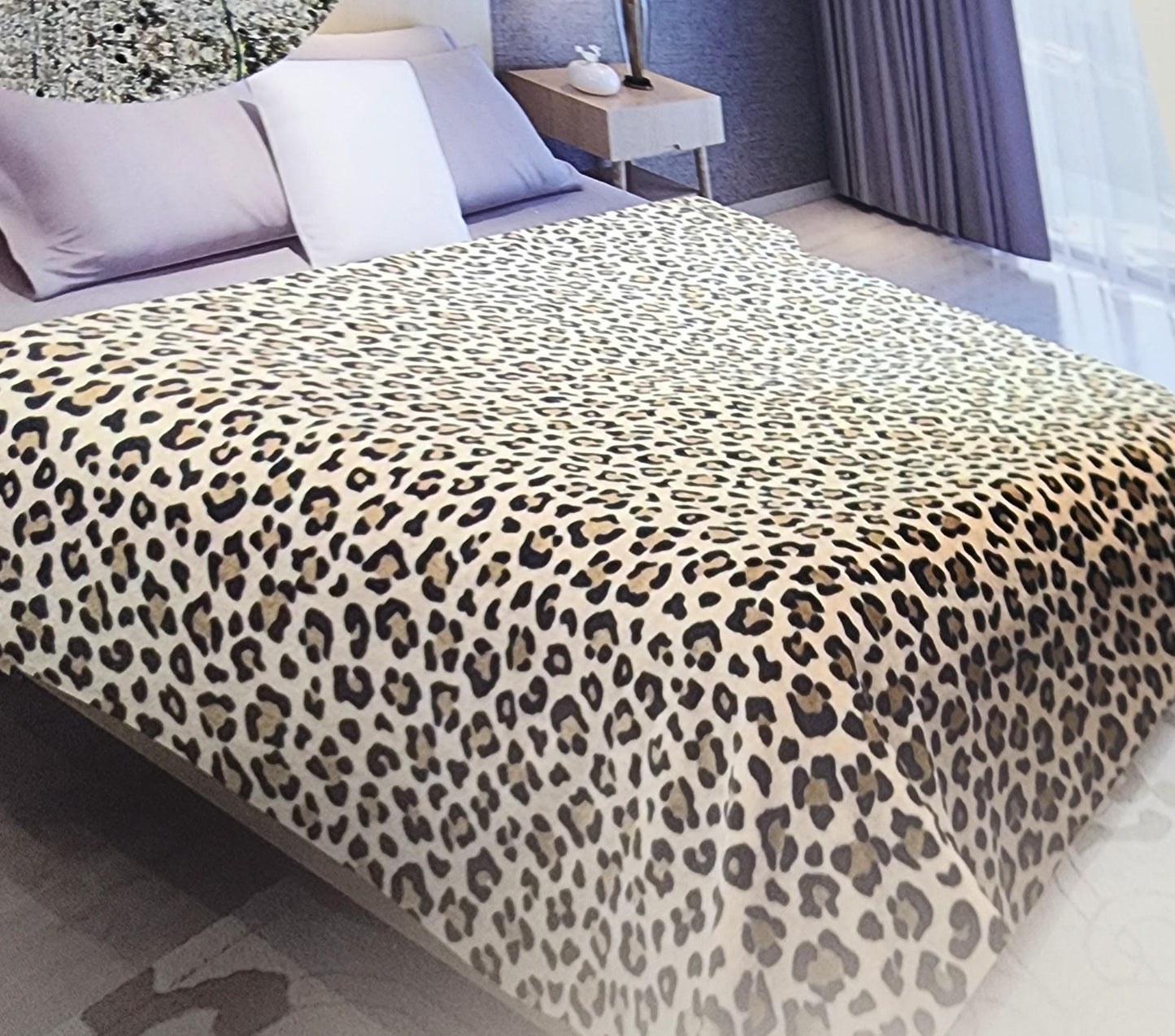 Leopard Print Blanket