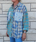 P.O.L. Long Sleeve Button Up Blouse