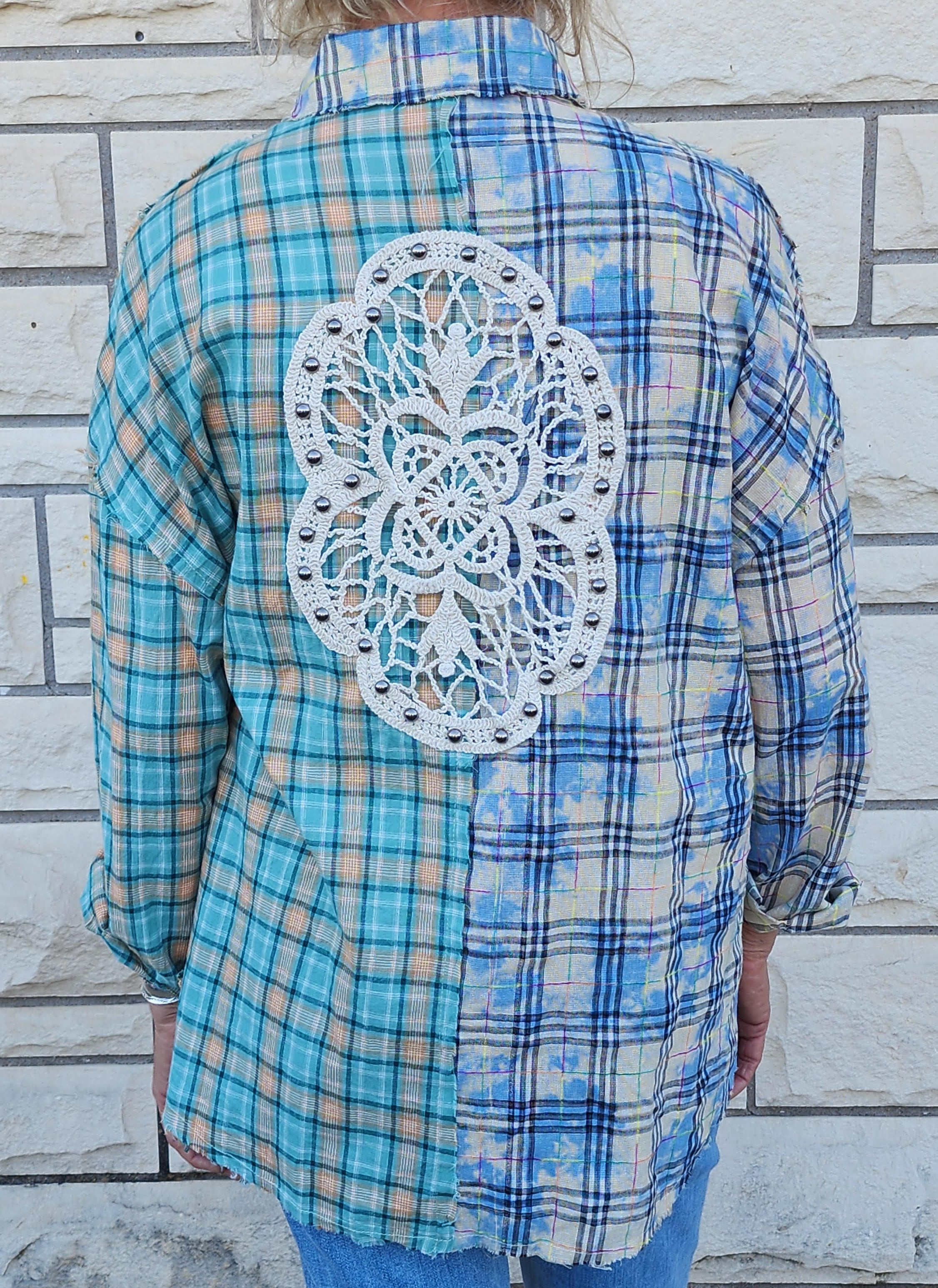 P.O.L. Long Sleeve Button Up Blouse