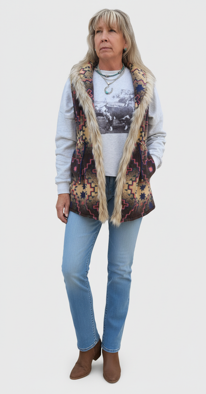 Vest by Tasha Polizzi