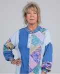 J. Her Floral Long Sleeve Blouse