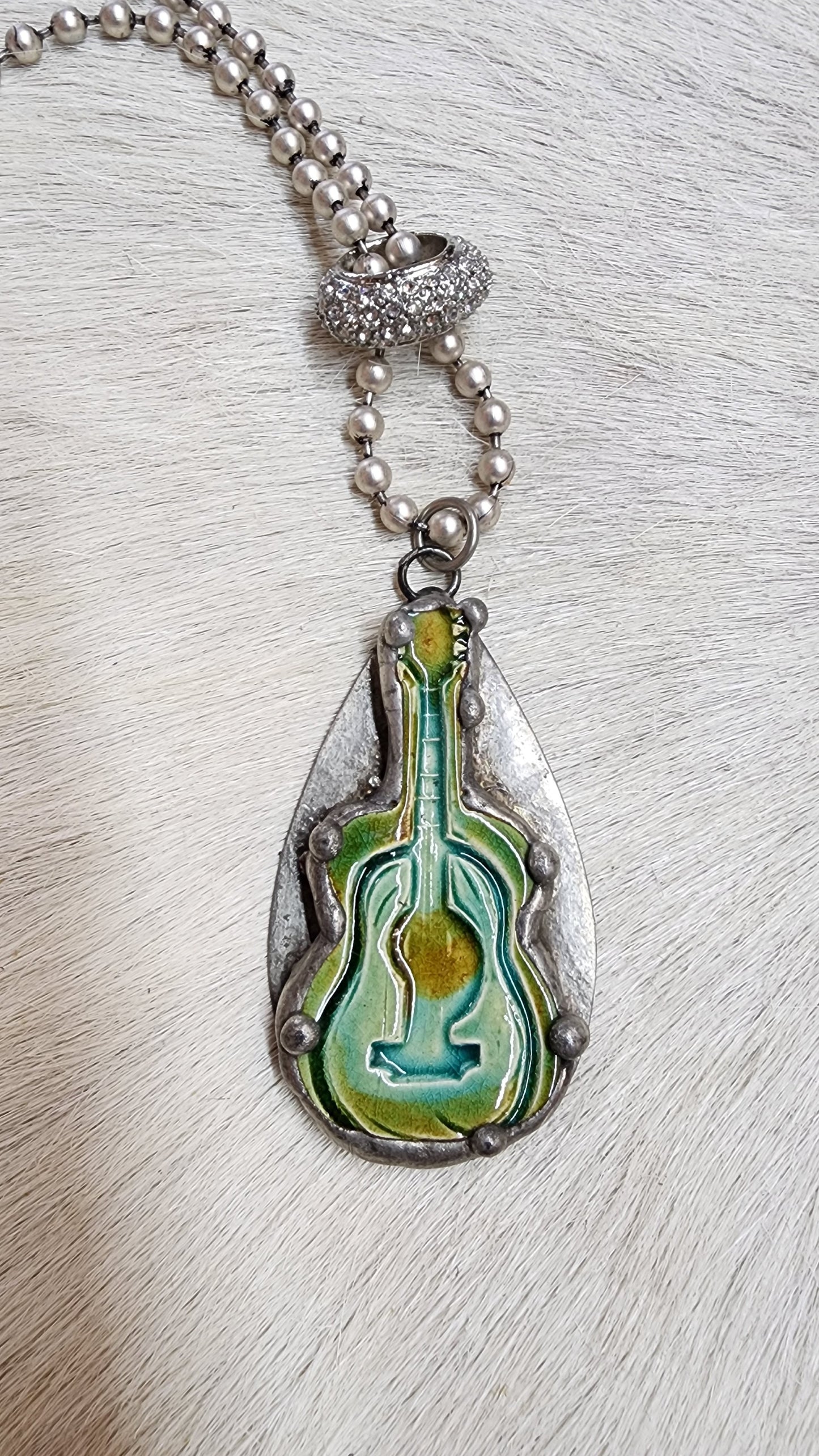 Handcrafted Guitar Necklace