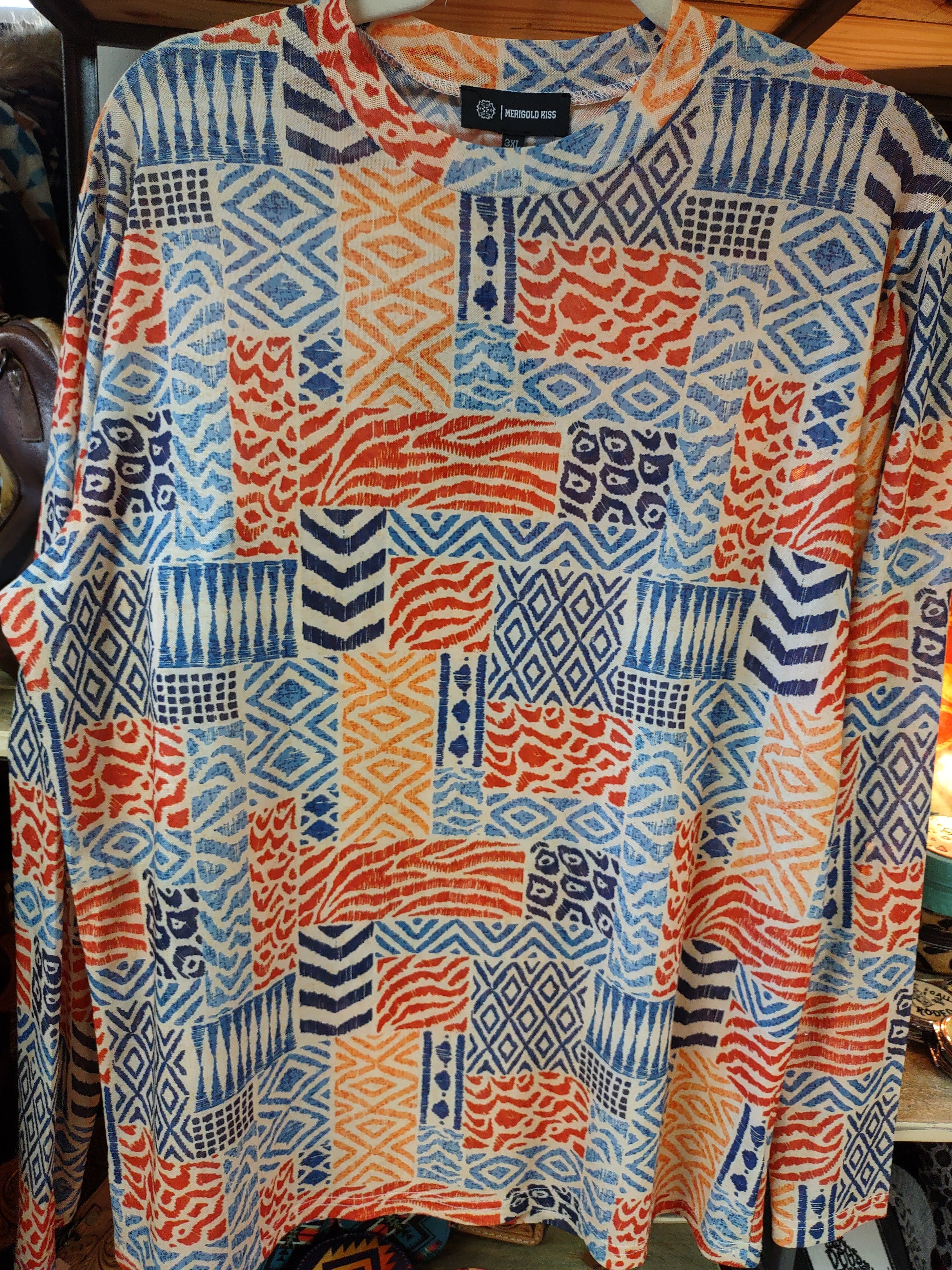 Mesh Shirt-Multi Color
