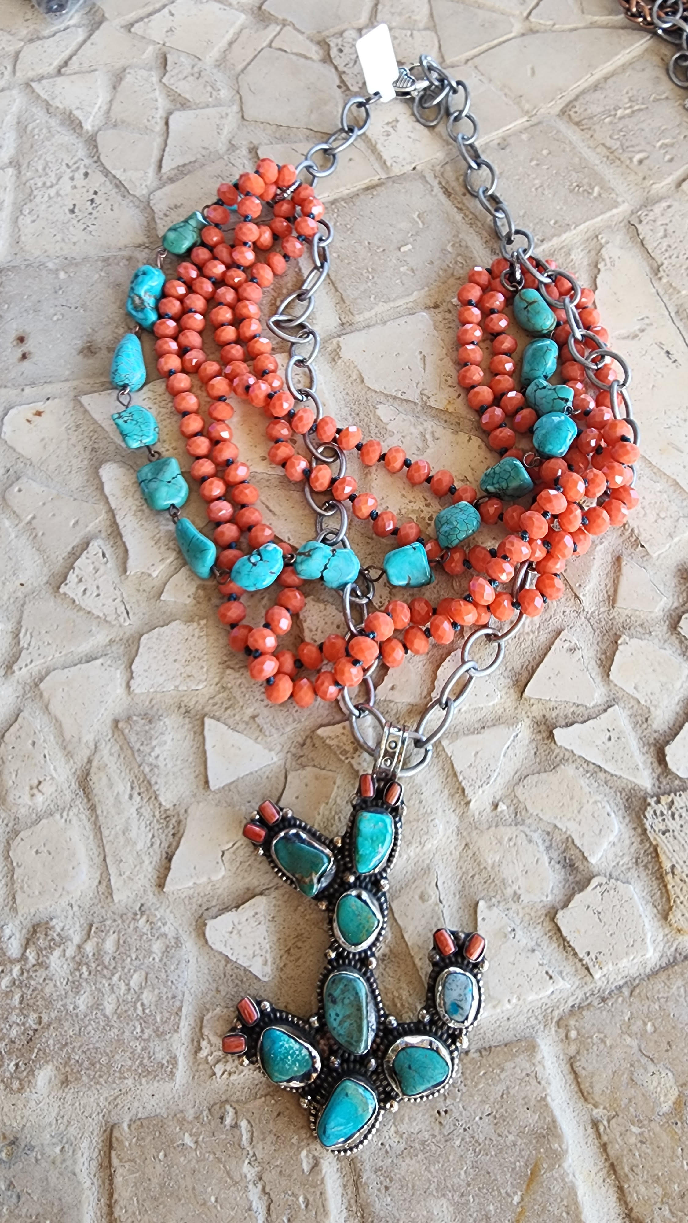 Cactus Necklace