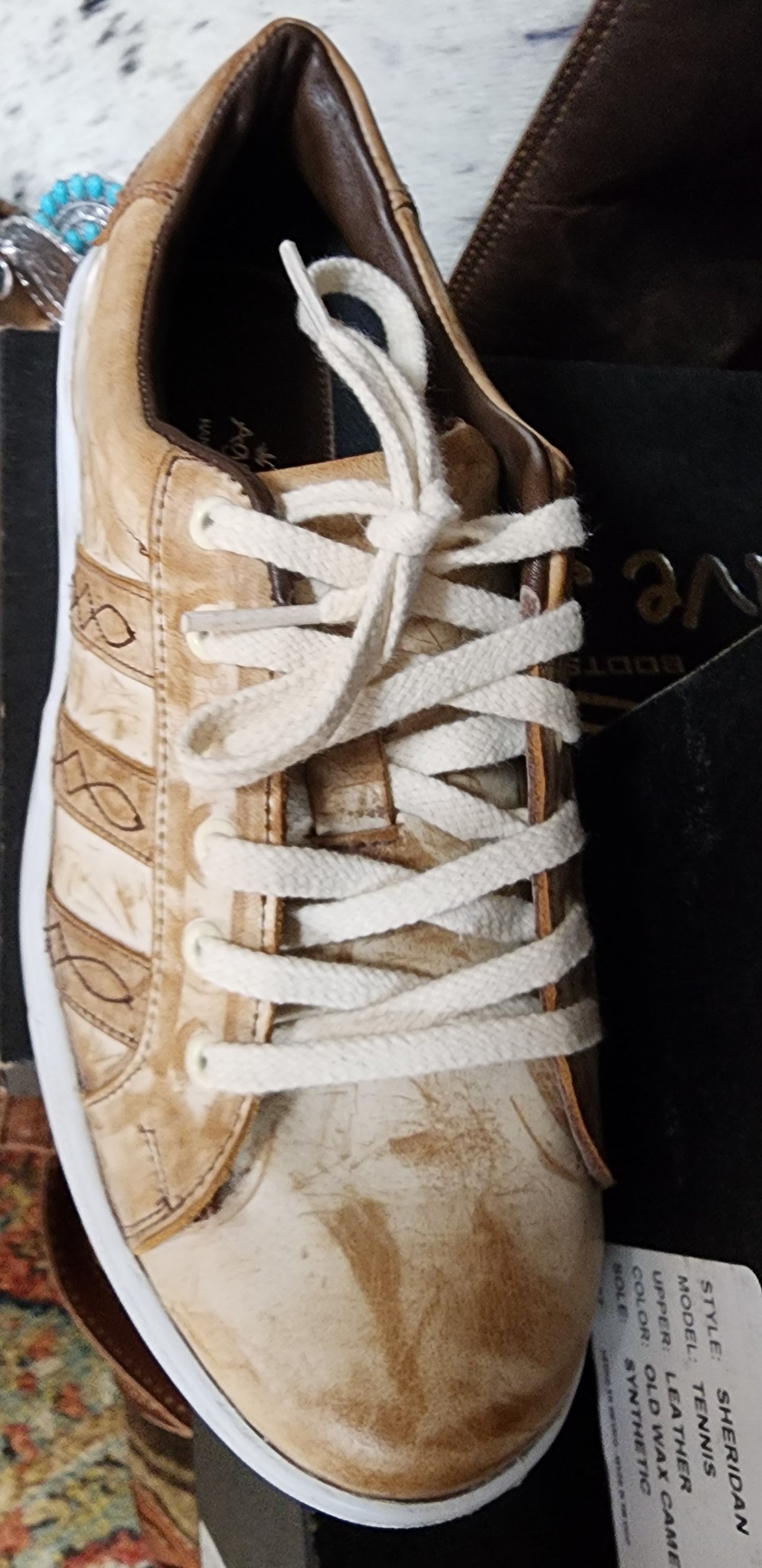 Leather Tennis Shoe