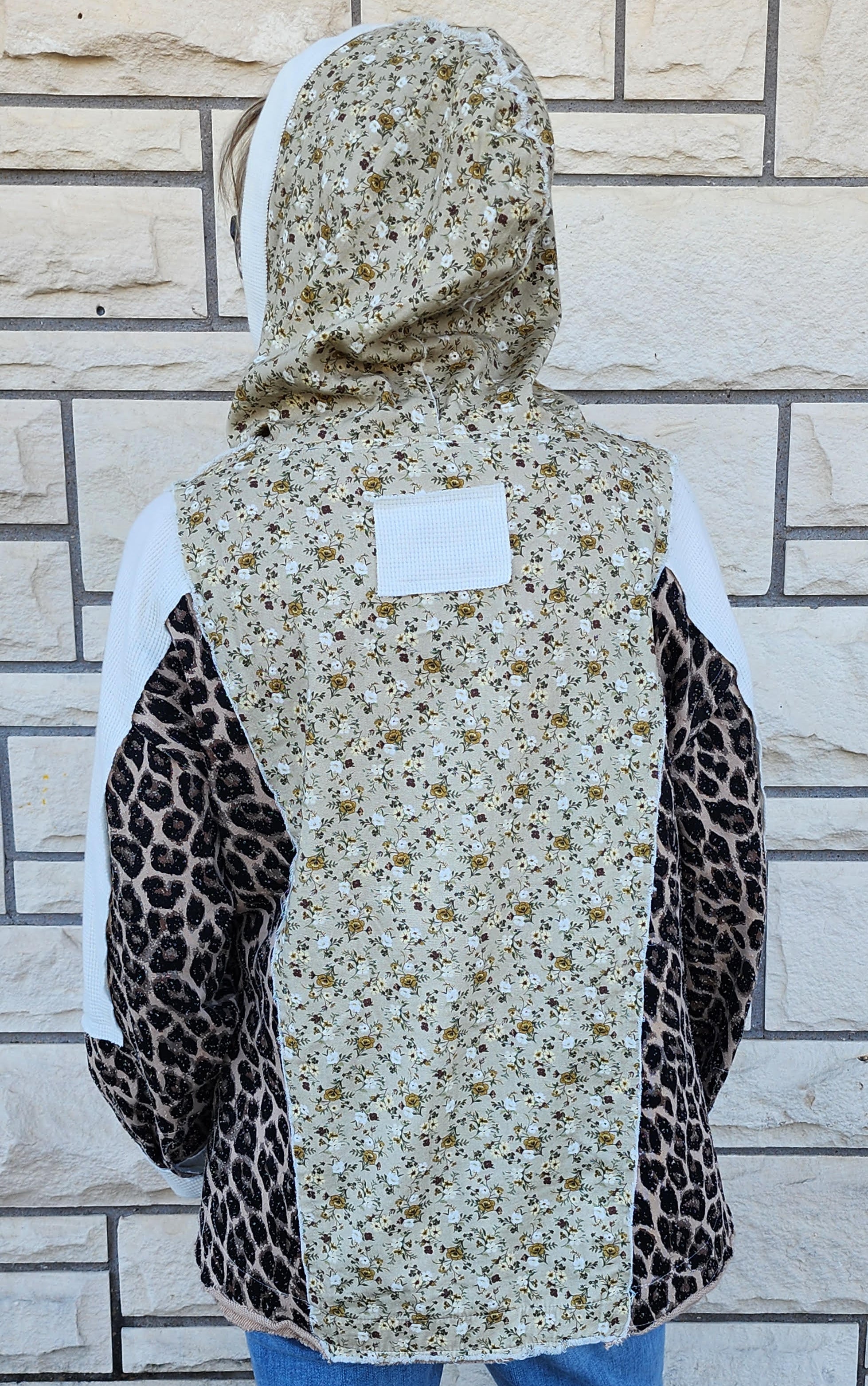 POL Floral and Leopard Blouse