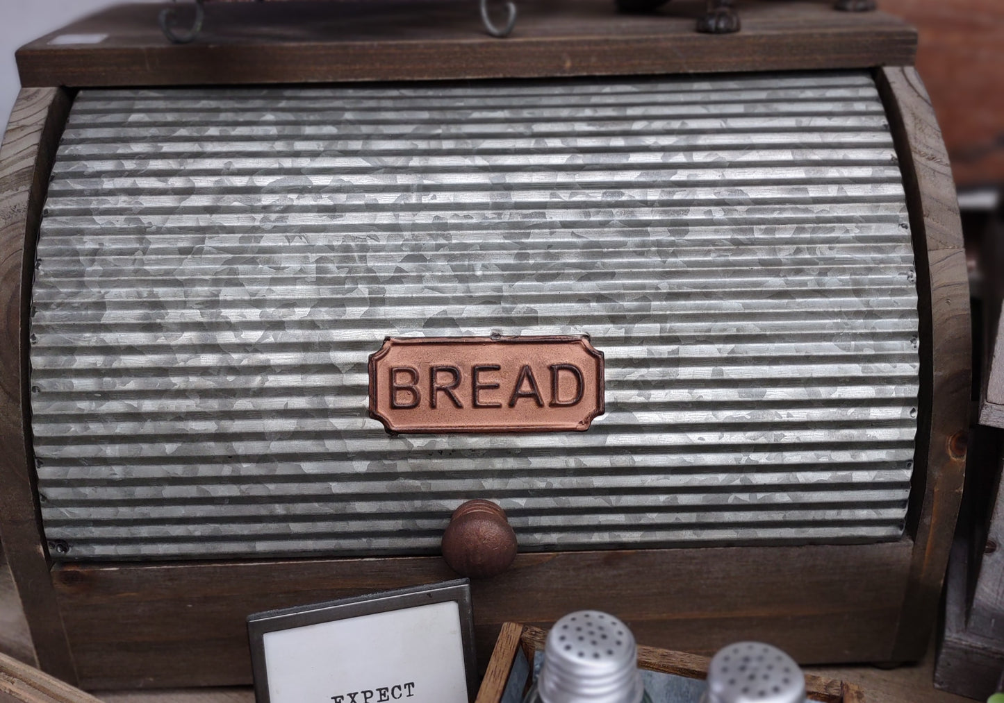 Wooden Bread Box