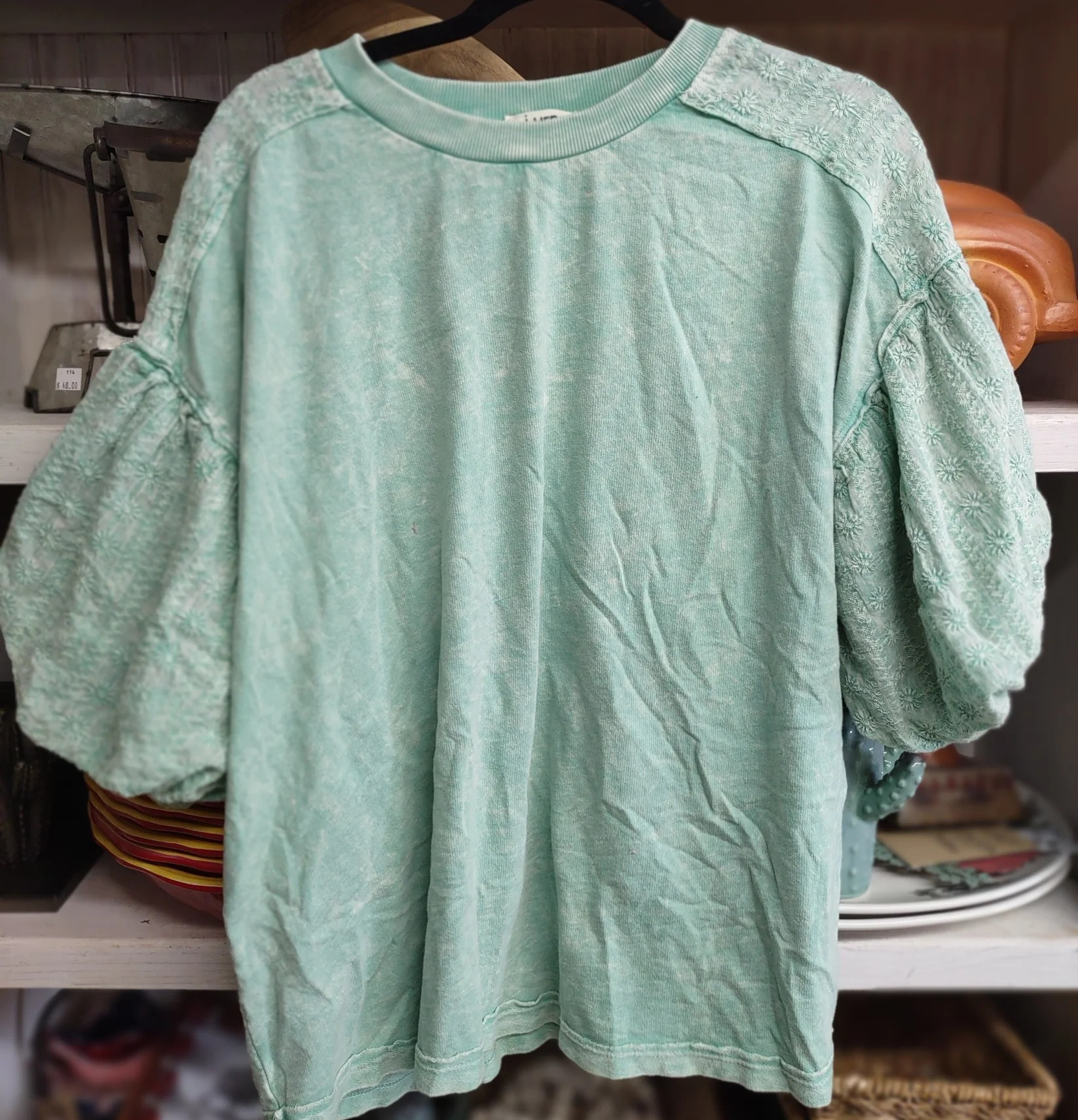 Puffy Sleeve T-Shirt
